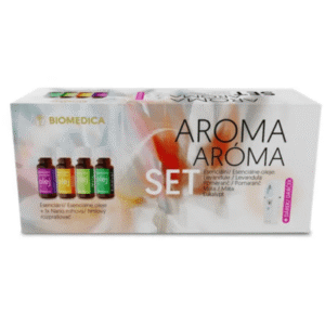 BIOMEDICA Aróma set esenciálne oleje + darček 4 x 10 ml