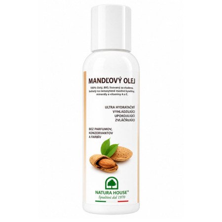 NATURA HOUSE Mandľový olej BIO 100 ml NATURA HOUSE Mandľový olej BIO 100 ml