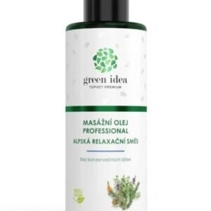 Green Idea Alpská relaxačná zmes - masážny olej 200ml