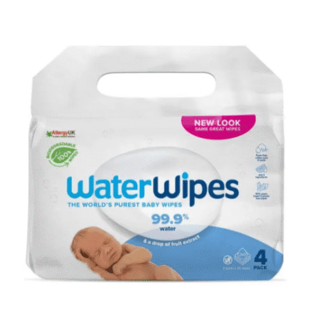 WATERWIPES 100% bio odbúrateľné obrúsky 4 x 60 ks WATERWIPES 100% bio odbúrateľné obrúsky 4 x 60 ks