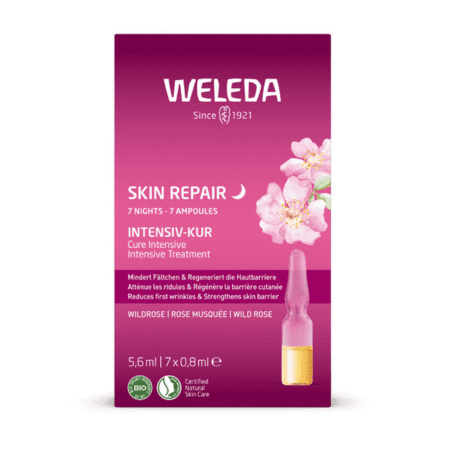 WELEDA Skin repair 7-dňová intenzívna kúra ampuly 7 x 0,8 ml WELEDA Skin repair 7-dňová intenzívna kúra ampuly 7 x 0,8 ml