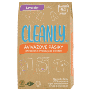 CLEANLY ECO Avivážové pásiky levander 64 ks
