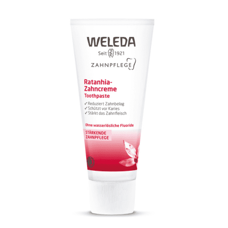 WELEDA Ratanhová zubná pasta 75 ml WELEDA Ratanhová zubná pasta 75 ml