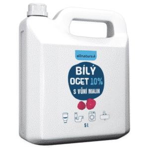 ALLNATURE Biely ocot 10% s vôňou malín 5 l
