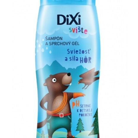 DIXI Šampón a sprchový gél Sviežosť a sila hôr Svište 250ml