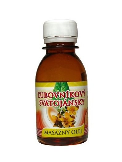 Ľubovník svätojánsky masážny olej 0,1l Ľubovník svätojánsky masážny olej 0,1l