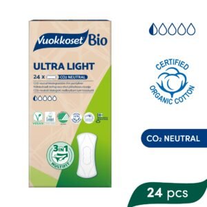 VUOKKOSET BIO Slipové vložky Ultra Light (24 ks), exp. 7.1.2027