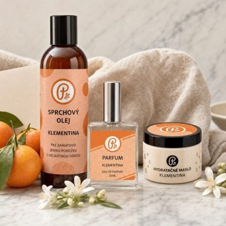 PANAKEIA RITUÁL KLEMENTINA - sprchový olej, telové maslo a parfum