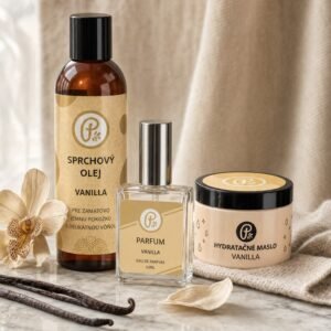 PANAKEIA RITUÁL VANILLA - sprchový olej, telové maslo a parfum