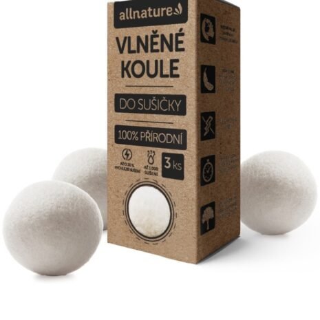 Allnature Vlnené gule do sušičky 3ks Allnature Vlnené gule do sušičky 3ks
