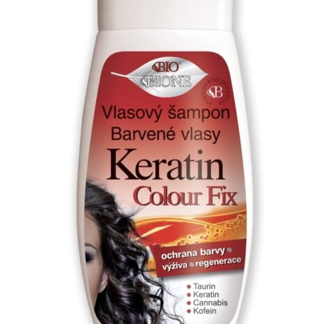 Bione Cosmetics Vlasový šampón na farebné vlasy Keratín Colour Fix 260ml
