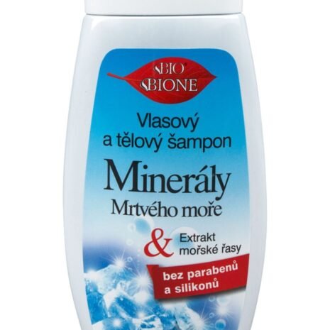 Bione Cosmetics Vlasový a telový šampón Minerály z Mŕtveho mora 260ml