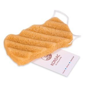 Konjac špongia telová žltá - kurkuma