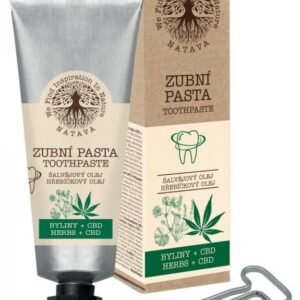 Natava Zubná pasta s bylinkami a CBD 80g