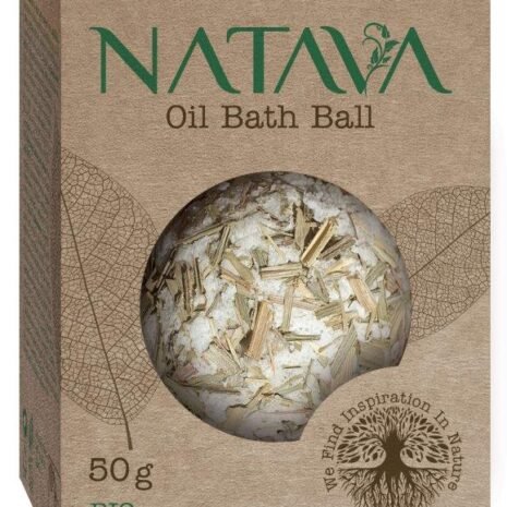 Natava Olejová guľa do kúpeľa - Citrónová tráva 50g Natava Olejová guľa do kúpeľa - Citrónová tráva 50g