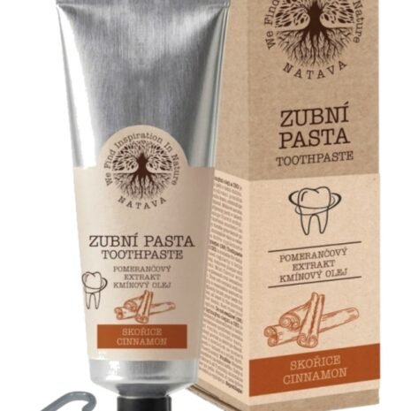 Natava Prírodná zubná pasta Škorica 80g