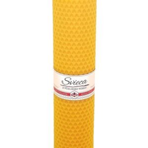 Tamed Sviečka včelí vosk žltá 260mm/48mm