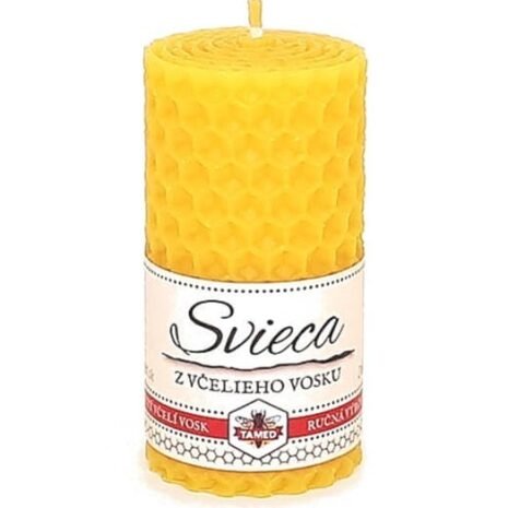 Tamed Sviečka včelí vosk žltá 67mm/30mm